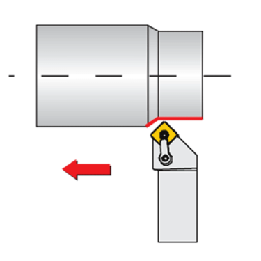 MSSNR/L 45º Portaherramientas para exterior