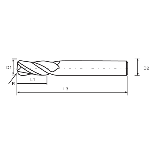 KHYE445 Fresas para material duro