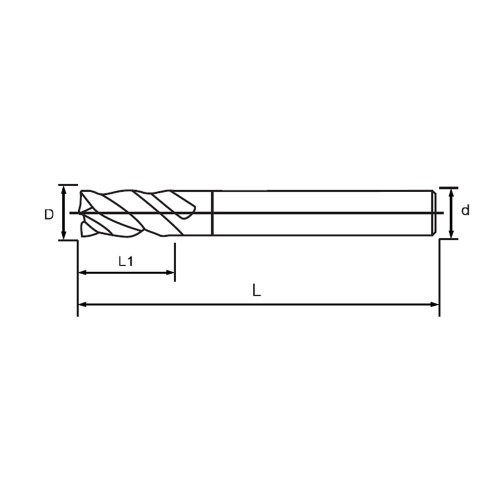 KHSE435 Fresas para inoxidable