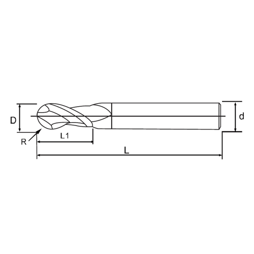 KALB230 Fresas para aluminio