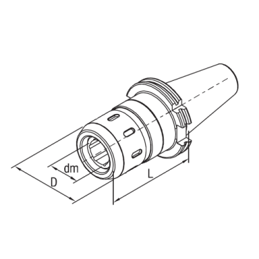  medidas portapinzas KSK40-C